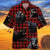 Black Angus Cattle Lovers Red Tartan Pattern Hawaiian Shirt