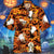 Hereford Cattle Lovers Halloween Pumpkin Hawaiian Shirt