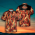 Lineman Red Hawaiian Shirt