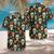 Skull Day Of The Dead Pattern Flower Hawaiian Shirt